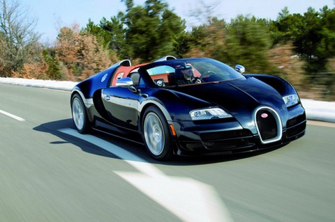 Bugatti Veyron Grand Sports Vitesse.